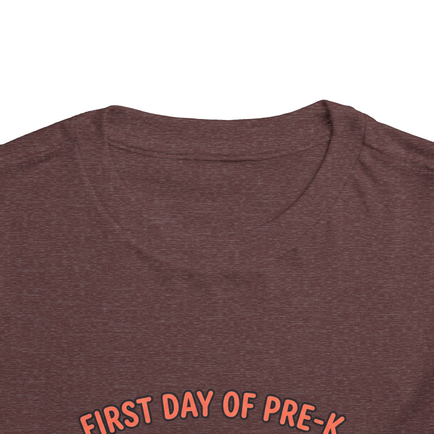 Toddler Tee - "First Day of Pre-K" Cute Backpack Design