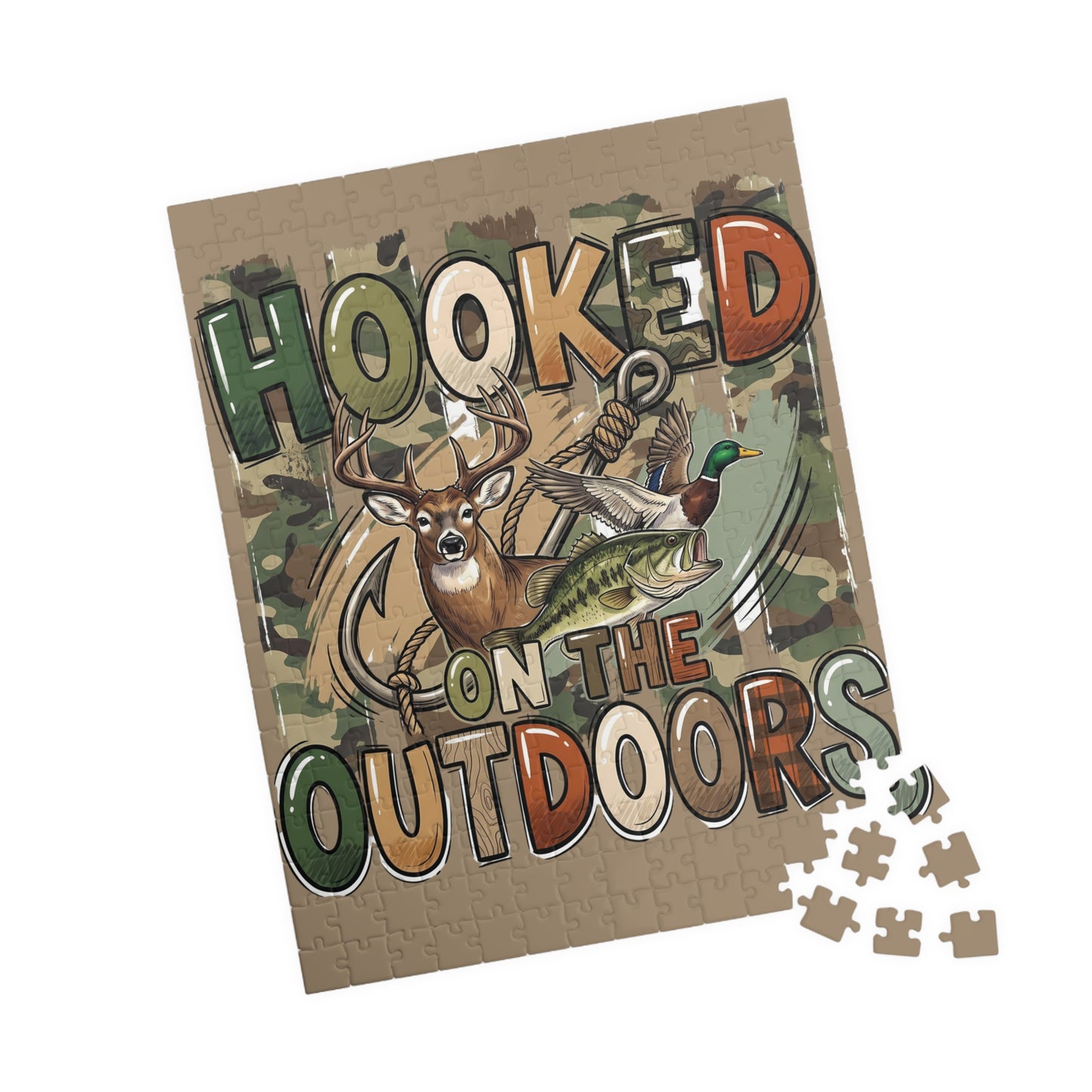 Hooked on the Outdoors Puzzle