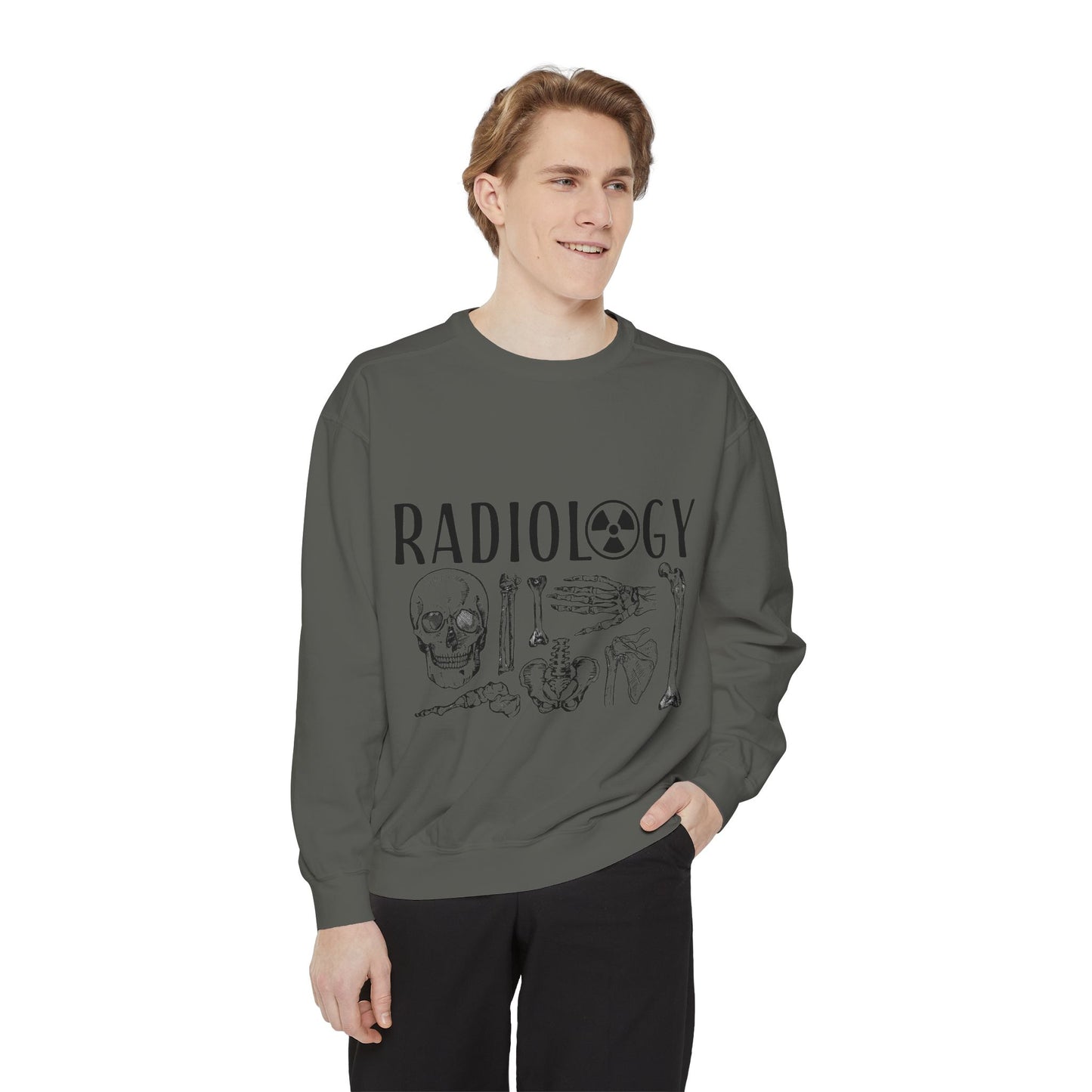 Radiology Skull & Bones Sweatshirt — Medical Student / Radiologist Gift