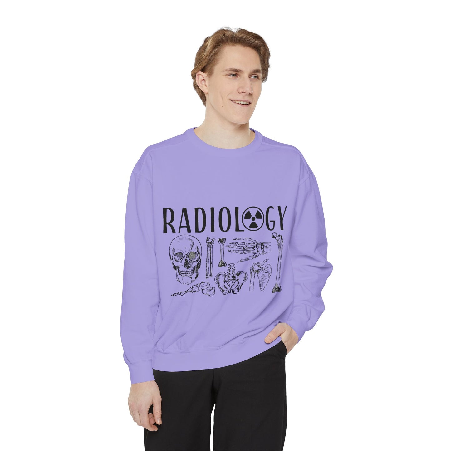 Radiology Skull & Bones Sweatshirt — Medical Student / Radiologist Gift