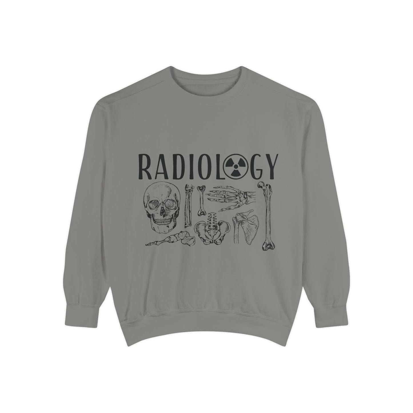 Radiology Skull & Bones Sweatshirt — Medical Student / Radiologist Gift