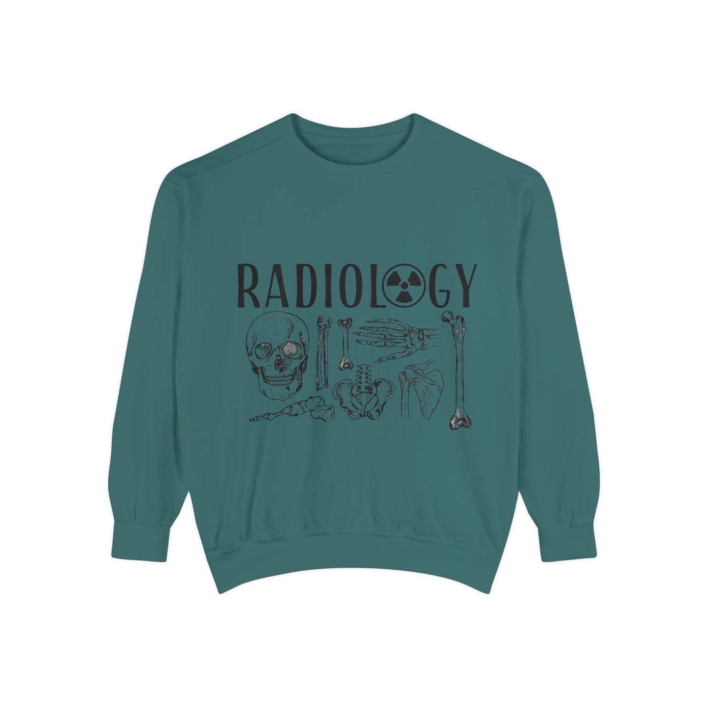 Radiology Skull & Bones Sweatshirt — Medical Student / Radiologist Gift