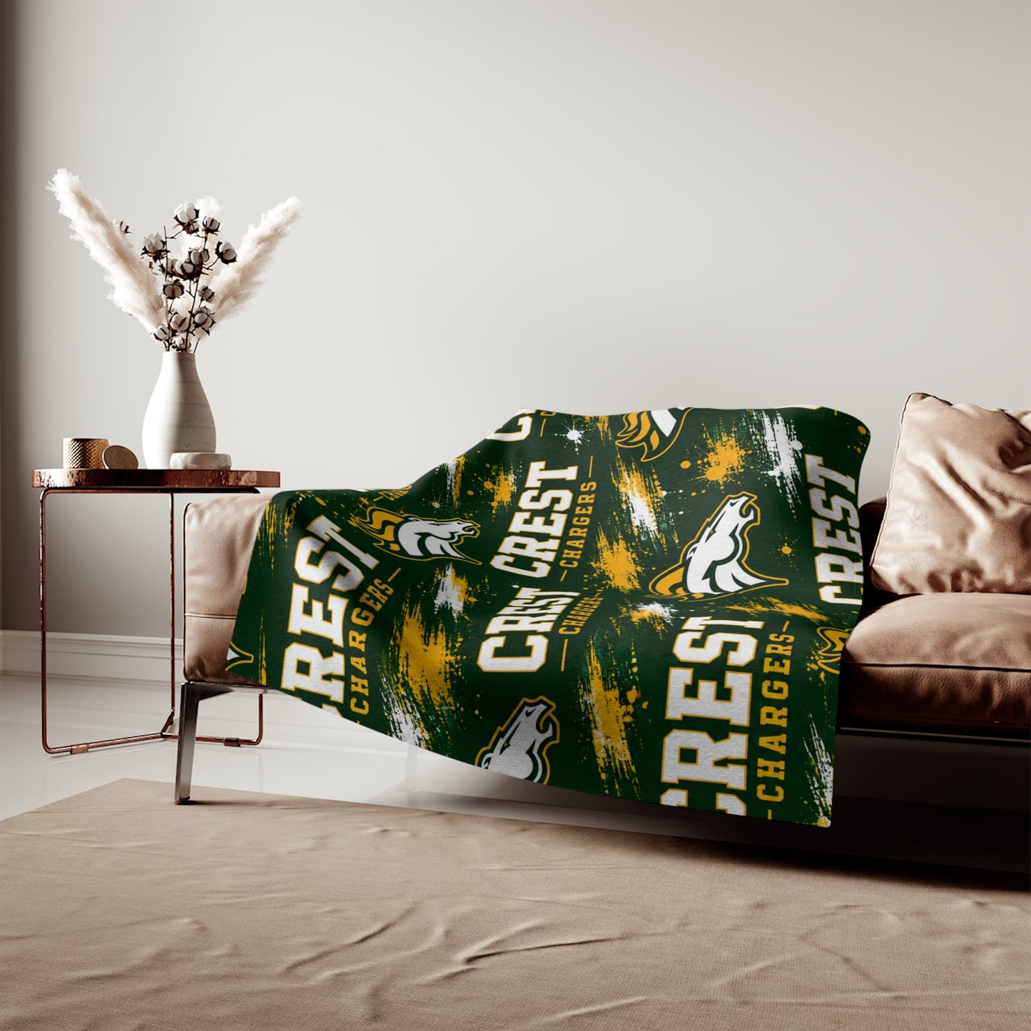 Crest Chargers Sherpa Sweatshirt Blanket
