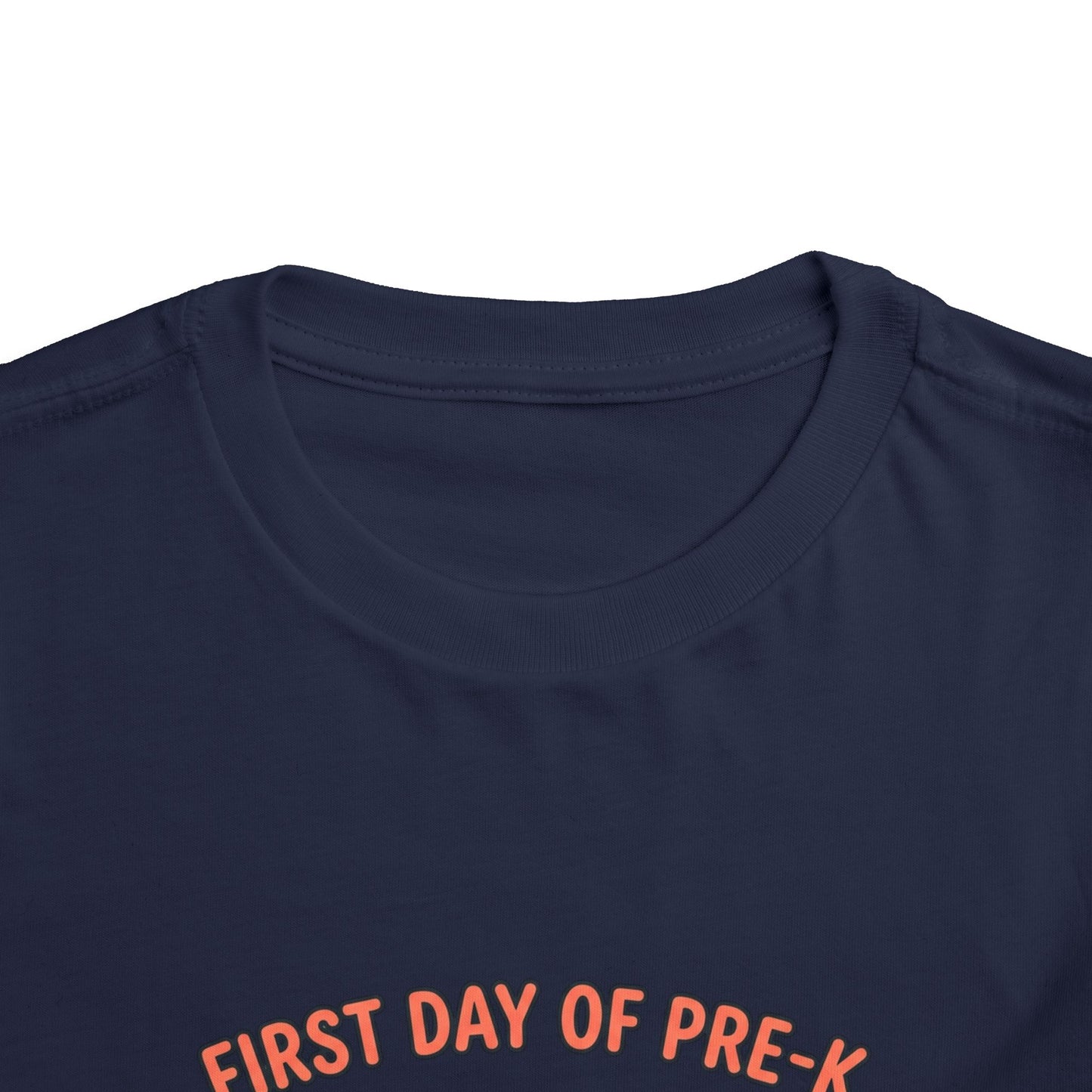 Toddler Tee - "First Day of Pre-K" Cute Backpack Design
