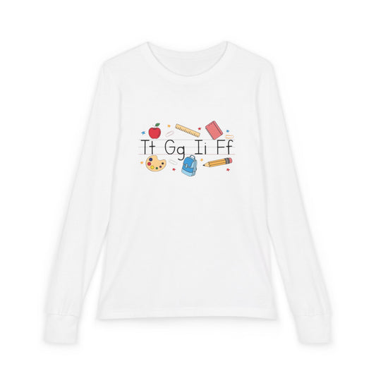 Youth Jersey Long Sleeve Tee