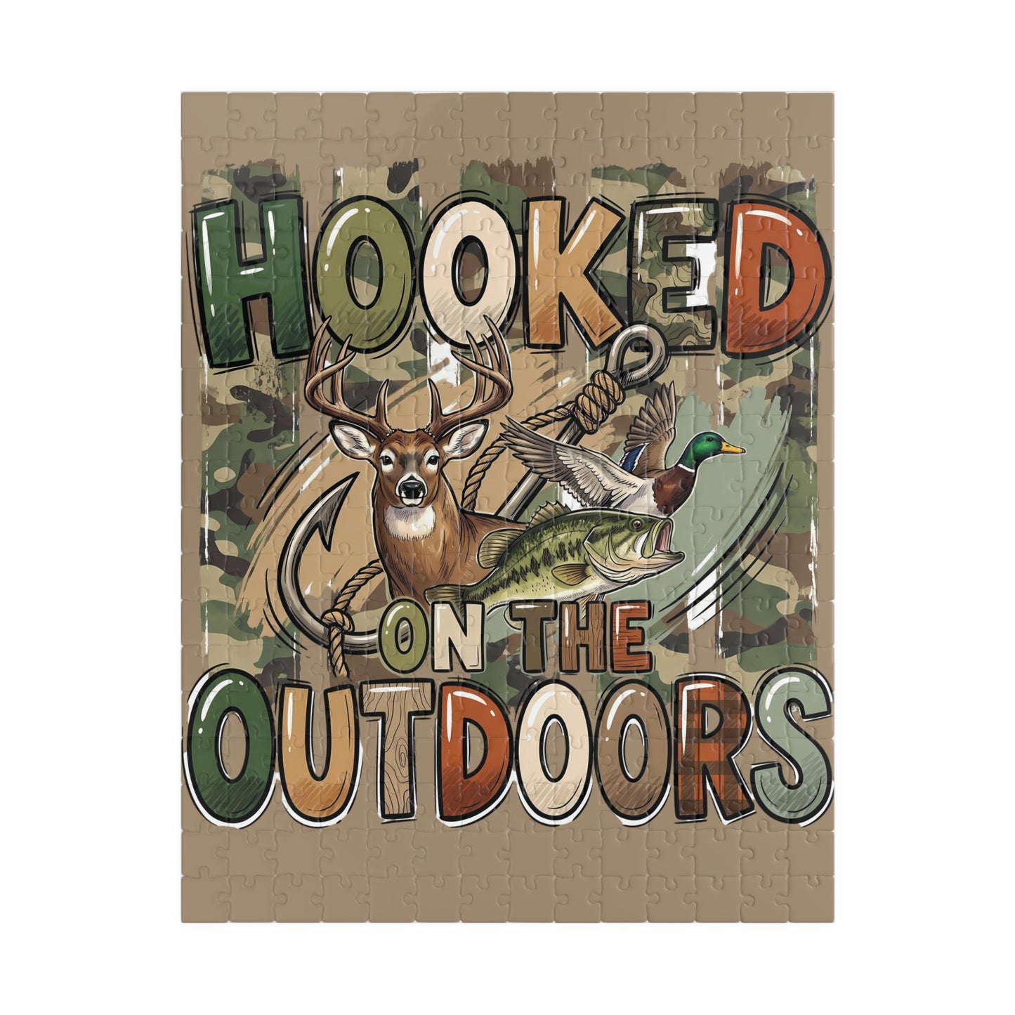 Hooked on the Outdoors Puzzle