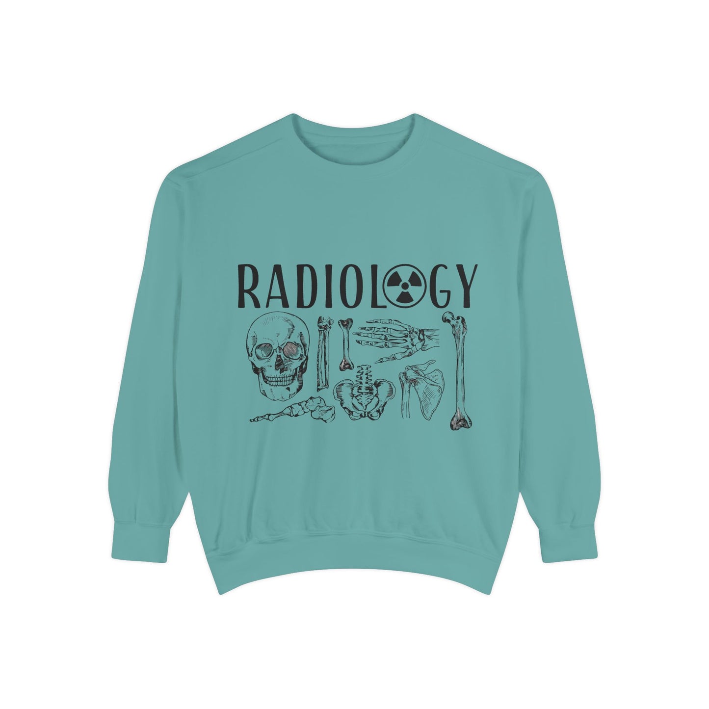 Radiology Skull & Bones Sweatshirt — Medical Student / Radiologist Gift
