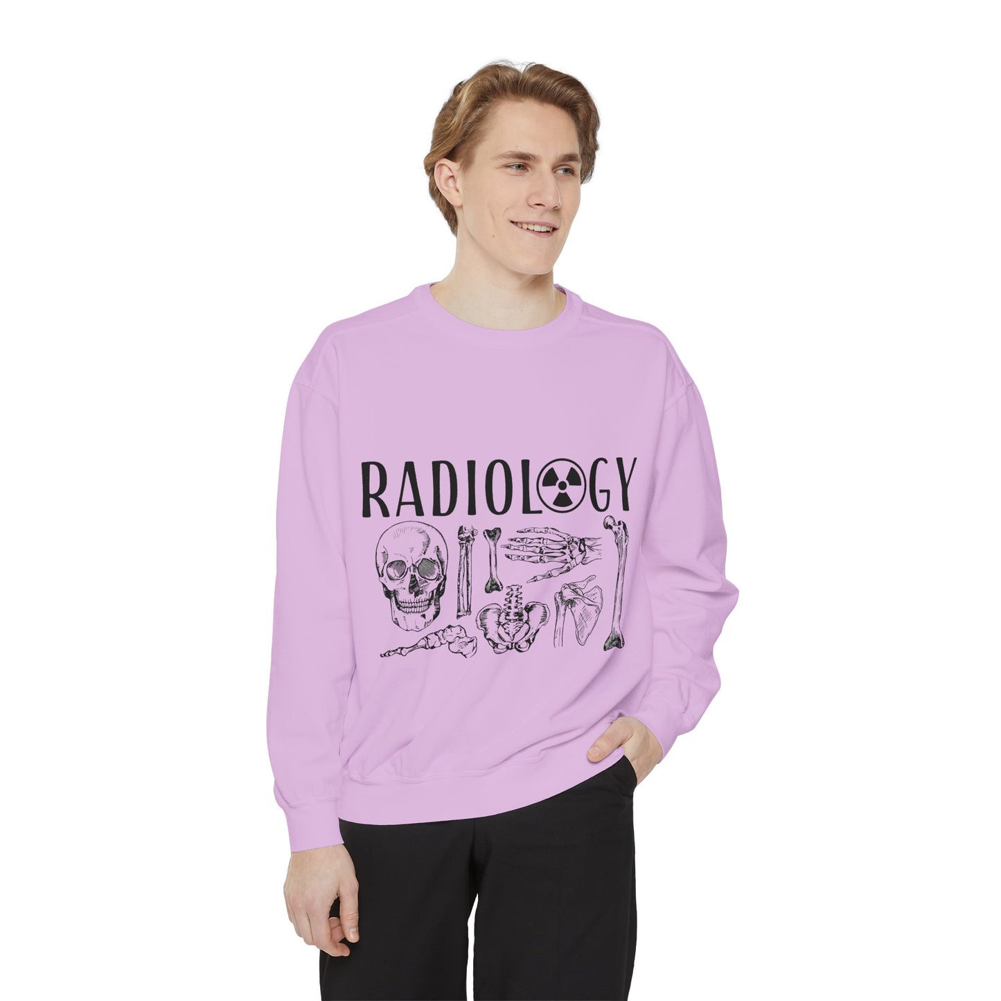 Radiology Skull & Bones Sweatshirt — Medical Student / Radiologist Gift