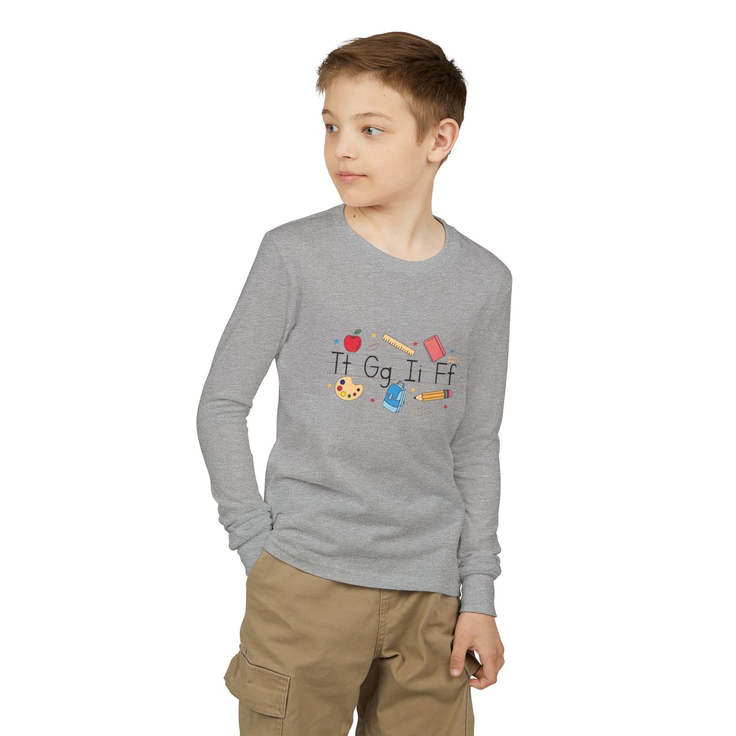 Youth Jersey Long Sleeve Tee