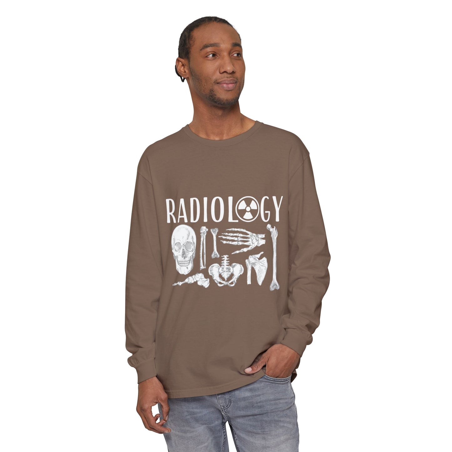 Anatomy Sketch Long Sleeve T‑Shirt