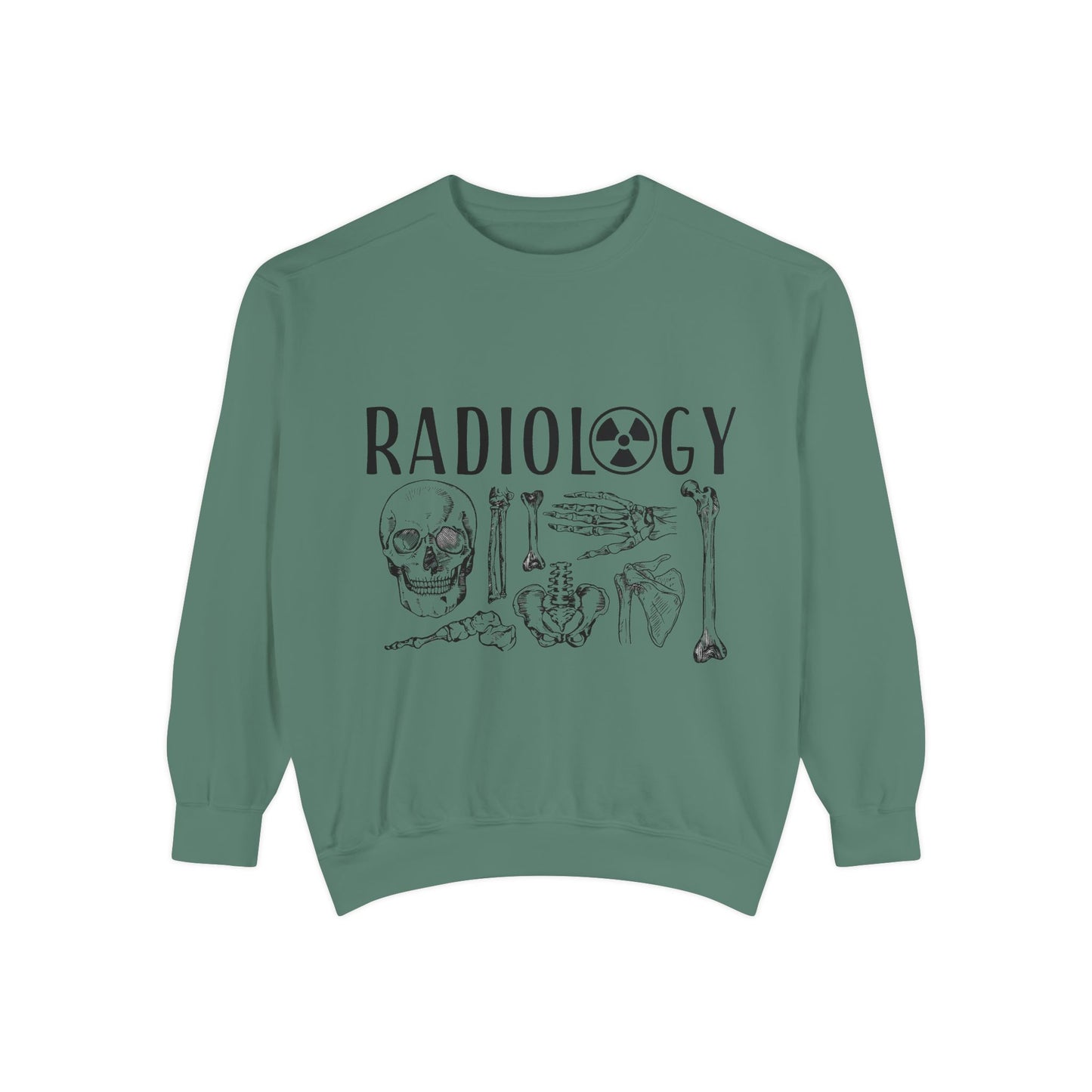 Radiology Skull & Bones Sweatshirt — Medical Student / Radiologist Gift