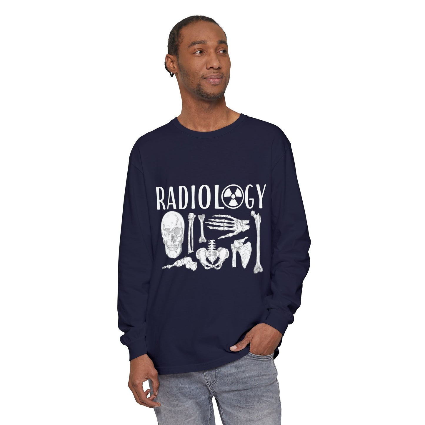 Anatomy Sketch Long Sleeve T‑Shirt