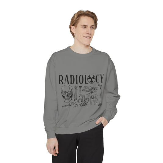 Radiology Skull & Bones Sweatshirt — Medical Student / Radiologist Gift