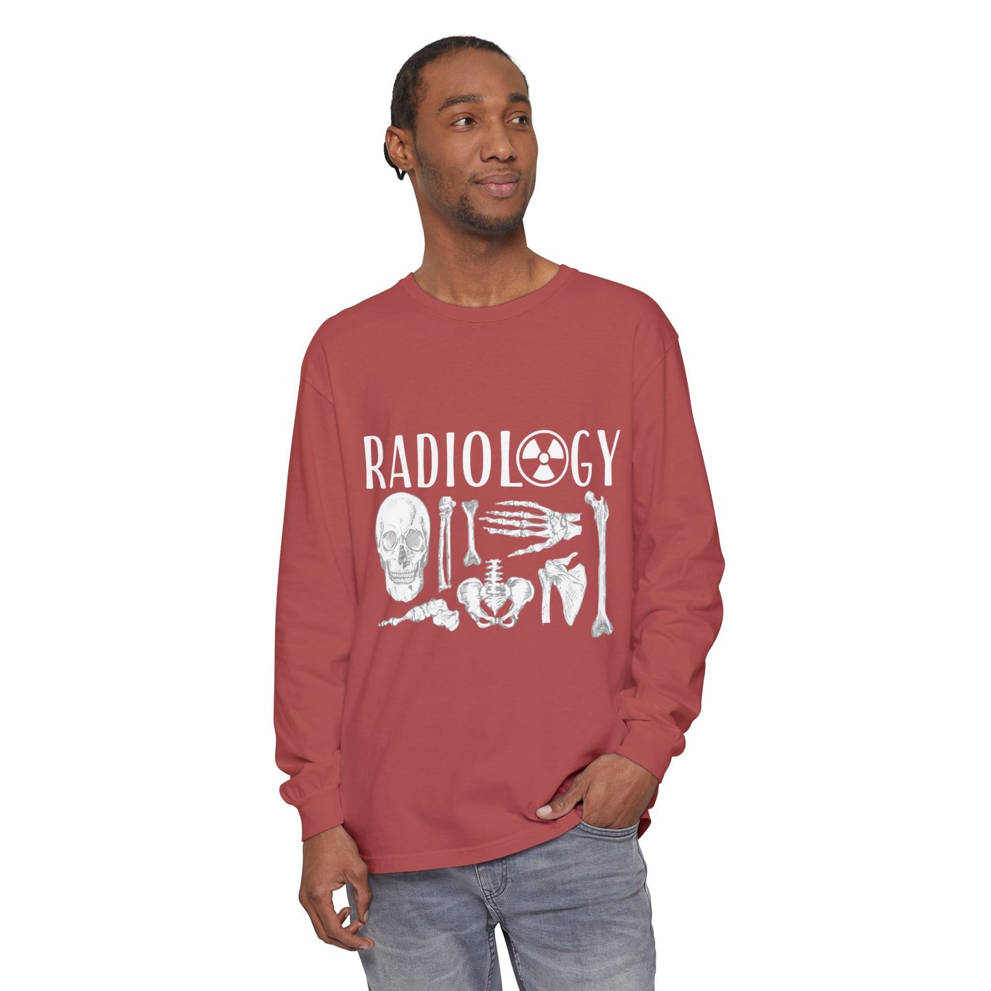 Anatomy Sketch Long Sleeve T‑Shirt