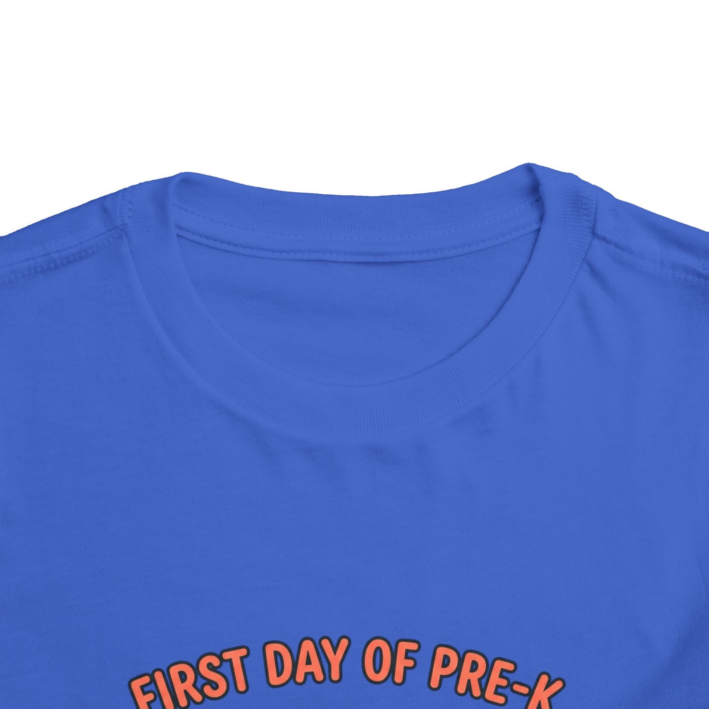Toddler Tee - "First Day of Pre-K" Cute Backpack Design