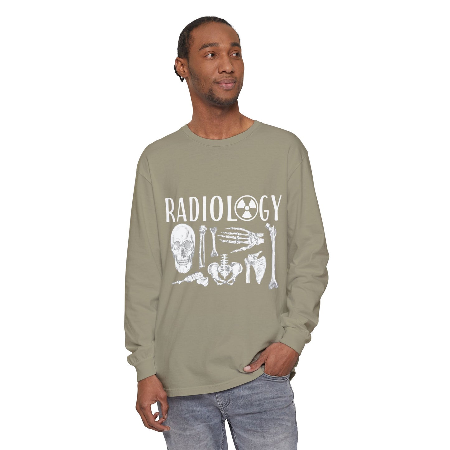 Anatomy Sketch Long Sleeve T‑Shirt