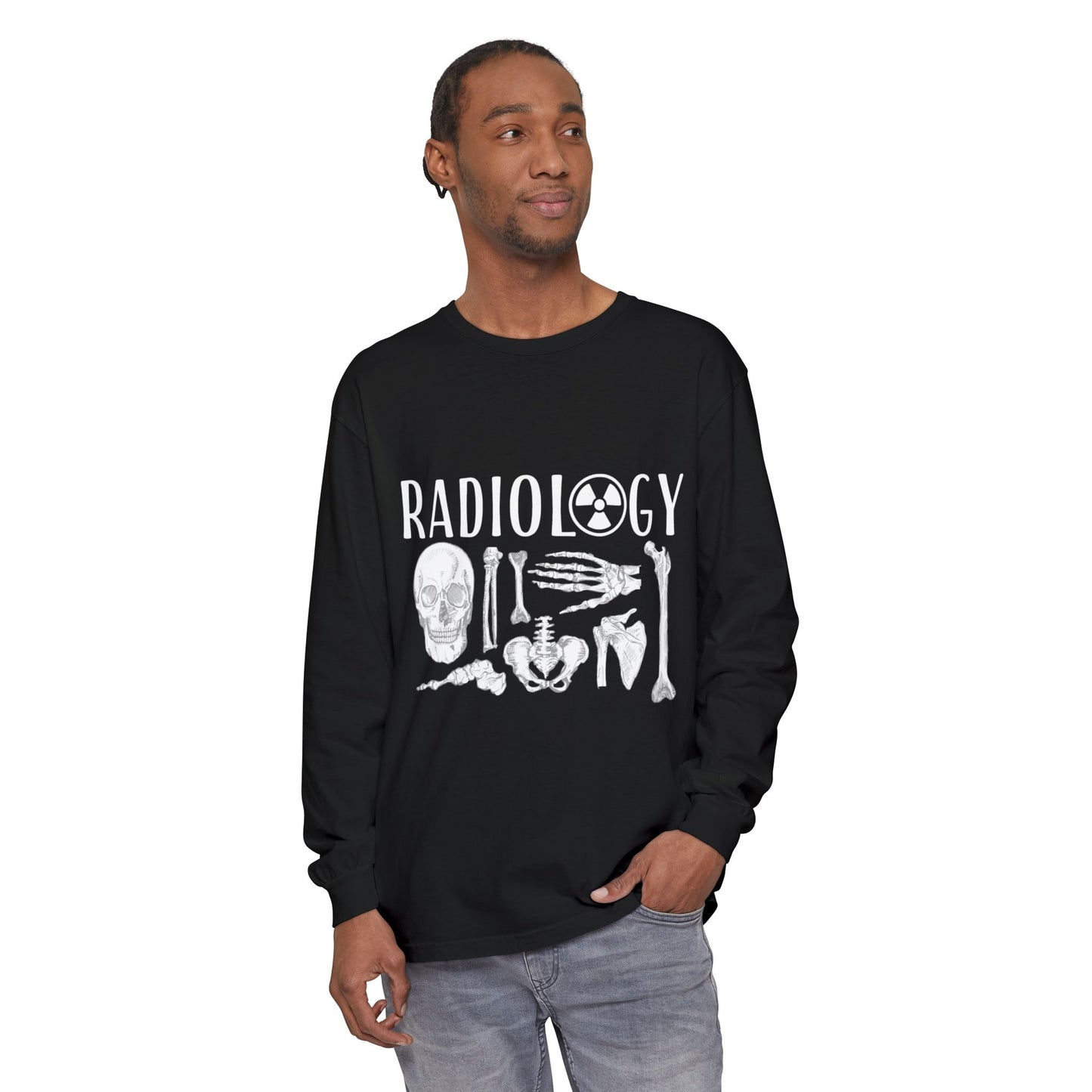 Anatomy Sketch Long Sleeve T‑Shirt