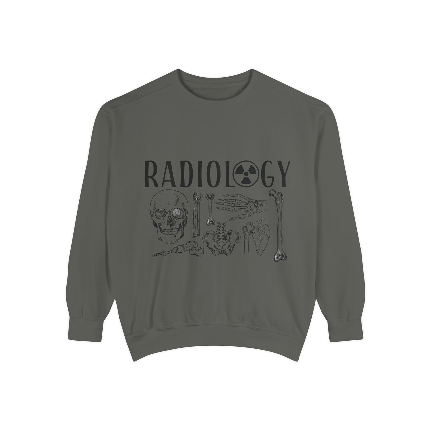 Radiology Skull & Bones Sweatshirt — Medical Student / Radiologist Gift