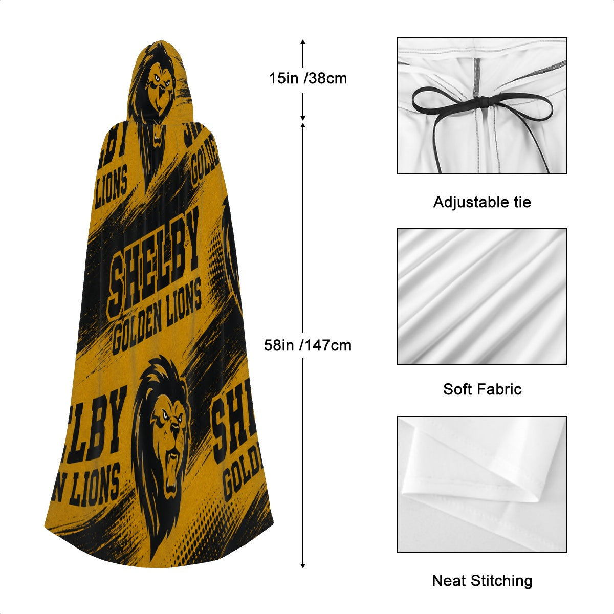 Hooded Cloak SHELBY